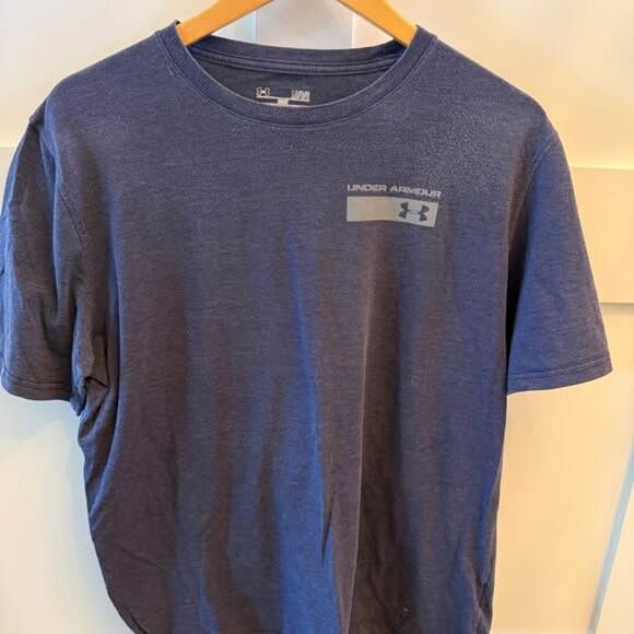 Lot of 6 Men’s Running Athletic Shirts Tanks Nike Under Armour Reebok Size Large - Picture 4 of 9